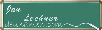 Jan Lechner Visitenkarte